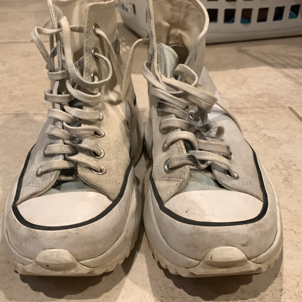 Split Colored Platform Converse Run-Star-Hike - image 6